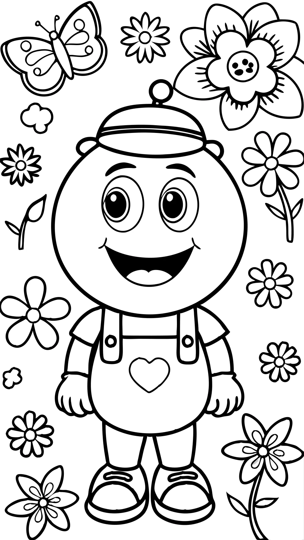 bob coloring page